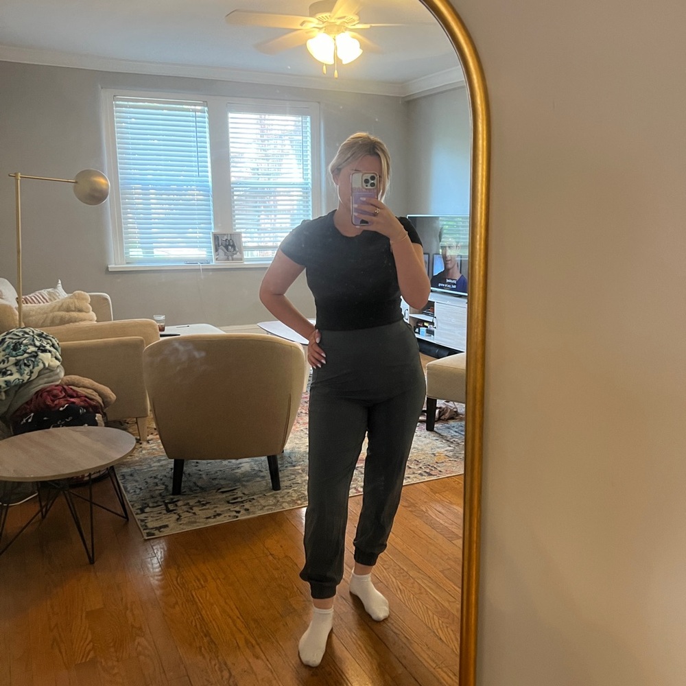 Halara forest green joggers